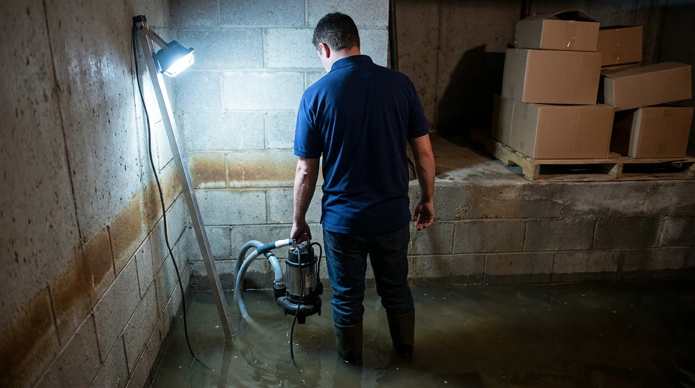 Who to Call for a Flooded Basement in Farrell, PA